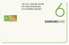 [더벨]삼성카드, 활동적 남성을 위한 삼성카드 6v2 출시