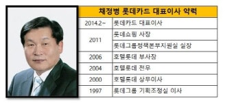 [더벨]채정병 롯데카드 사장, 위기 속 빛난 재무통