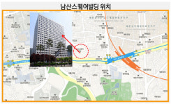 [더벨]남산스퀘어빌딩 10년만에 매물 나온다