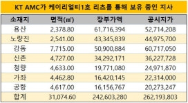[더벨]KT AMC, 공항지사 매각 우협 선정…남은 지사 6개