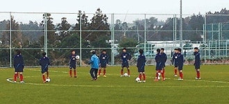 서귀포시 천연잔디축구장, U-20대표팀 등 10개팀 훈련