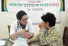 농협-서귀포의료원, 농촌 무료 의료활동