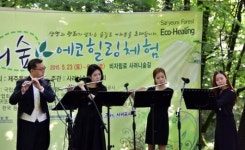 사려니숲 에코힐링 행사 폐막 내년에 만나요
