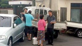 삼도1동 불법 노상적치물 단속 효과