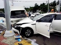 [종합]강창학구장 인근 교통사고 8명 중경상