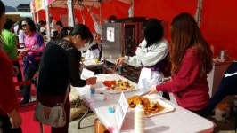 성산일출봉에서 제주 수산물 맛봐요
