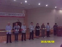 도내 경로당 회원들의 행복한 원예치료교실 작품전시회 성황