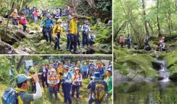 [2017 제주섬 글로벌 에코투어](10)영실 입구 표고밭~민모루오름~옛표고밭길~한라산둘레길~중문천변~한전길~숲길~거린사슴오름~전망대