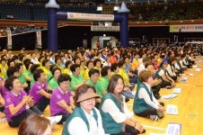 제주도어르신생활체육대회 성료… 3500명 참가