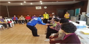 김용범 노인회관 현대화 위해 노력