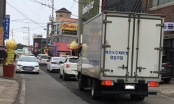 성산일출봉 일방통행...관광객 혼란