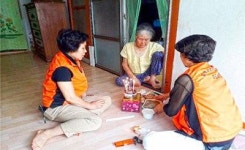 삼도2동지역사회보장협의체 생신잔치