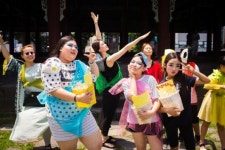 제주 가시리 자연사랑미술관서 폐교문화축제