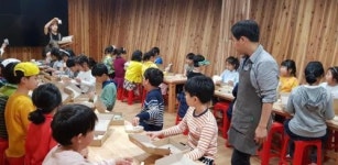 붉은오름 목재체험장 숲에서 놀자~