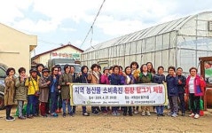 지역 농산물 소비촉진 된장 만들기 체험