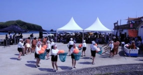 제주 고산리에서 토요일마다 해녀문화축제