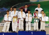 생활체육 전국유도 제주도 선수단 금 3, 은 1, 동 1