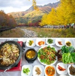 [문경새재 맛집기행] 든든한 한우쌈밥과 영양만점 능이버섯전골 백두산가든