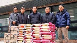 제주서광교회 이웃사랑 물품 전달
