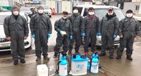 삼양동청년회 방역활동 실시