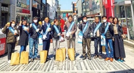 칠성로상점가조합 방역활동·물품 배부