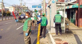 용담1동·새마을지도자협의회 방역활동