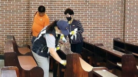 효돈119·의소대 지역내 방역소독활동