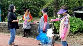 영천동 공공근로사업 참여자 근무 점검