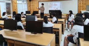 서귀포청소년들 자유학년제 진로탐색 활동