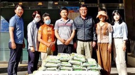 이도2동 민속보존회 쌀 30포 기부