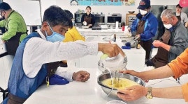 남성장애인자조모임 제과·제빵교실