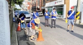 서홍동주차문화개선추진위 캠페인