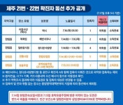 광진구 확진자 접촉 감염 제주 21번·22번 추가 동선 공개