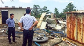 양돈농협 태풍 피해 농장 재해 지원