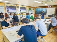 광양초 코로나19 발생 대응 모의훈련