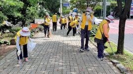 새서귀노인회 상가·주택가 환경정비