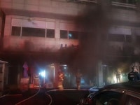 제주 서부두 수산시장 화재 점포 10곳 불 타