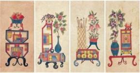 제주 김영순 민화전 서가의 풍경