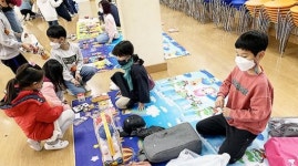 온평초등학교 다모임 알뜰장터 운영