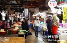 코로나 1년 제주지역 전통시장 매출 8~39% 감소