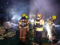 제주 구좌읍 농산물 창고서 화재… 40여분만에 진화