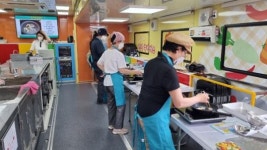 서귀포보건소 영유아 건강증진 쿠킹버스 운행