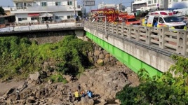 오라동 제2동산교 70대 추락.. 심정지 상태 이송