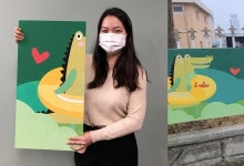 롯데칠성음료, 충주서 어린이 보호구역 강조하는 벽화 완성