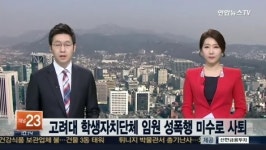 고려대 학생자치단체 대표, 성폭행 미수 대학 성범죄 만연