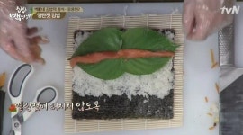 집밥 백선생 백종원이 알려주는 <명란젓 김밥> 터지지 않게 싸는 법