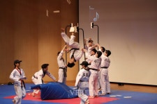 [포토] 한양대, 교환학생에게 태권도 시범