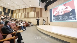 [포토] 건국대 민상기 총장, ‘4차 산업혁명 융합교육’ 특강