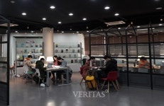 [포토] 동국대 경주캠, 기말고사 북적이는 도서관