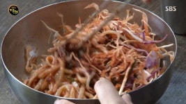 생활의 달인 강원도 태백 맛나분식 쫄면 양념장, 육수 비법공개